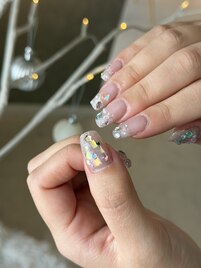 クリスマスネイル