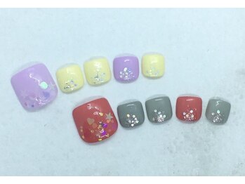 ネイルサロン ブリオン(Nail Salon Bullion)/キラキラホロネイル