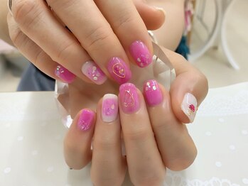 プルミエ ネイル(Premier Nail)/キュート☆シースルーカラー