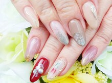 フラッシュネイル SORIO宝塚店/除去付デザイン定額コ-ス◇