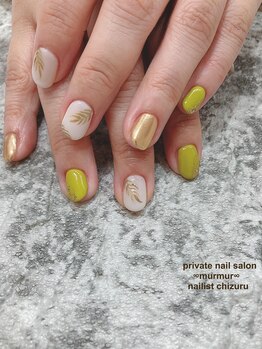 プライベート ネイルサロン マーマ(murmur)/ボタニカルフラワー