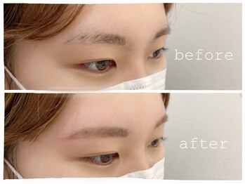 アイラッシュアンドネイル専門店 クラル 茅ヶ崎店(CURAR)/アイブロウスタイリング