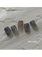 ミィスネイルズ(mies nails.)/トレンドニュアンス