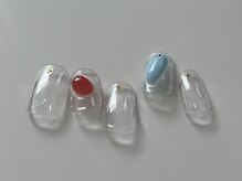 ネイルメゾン 天神店(NAIL MAISON)/シロップグミアートメンズ￥7000