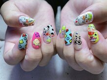 ヘアーアンドネイル ルシア(Hair&Nail Lucia)/キャラクター持ち込みデザイン