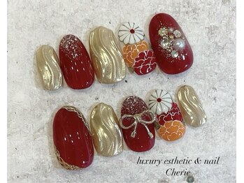 シェリエ(Cherie)/振袖ネイル