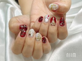 クリスマスネイル