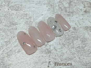 新作　チーク×囲みチェーン