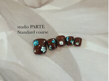 スタジオパルテ ネイルアイラッシュ(studio PARTE)/定額フット　スタンダードコース