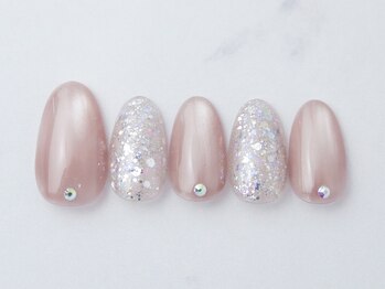 イエナネイル 都立大学(Yena Nail)/マグネット/ラメ/オーロラ