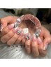 【Handネイル】ベイビーブーマー（オフ込み、ベース込み）￥5,800→￥5,300