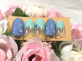 立体しずく風ネイル☆¥7,800