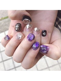 ぽこぽこネイル