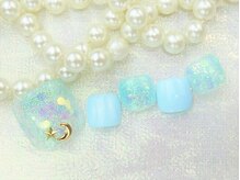 ネイルズガッシュ 武蔵小山店(NAILsGUSH)/＊夢かわブルー＊