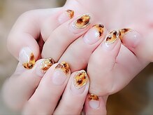 ネイルサロン シェル(Nail Salon SHELL)/べっ甲ネイル★