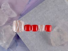 ショコ アンド ラム(Syoko&Lum)/赤×ニュアンス