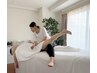 New【子宮温め、女性ホルモン活性】アロママッサージ＆小顔フェイシャル150分