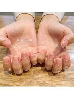 アトリエネイルウニコ (atelier nail unico)/冬と春の間
