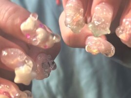 ぷっくりネイル