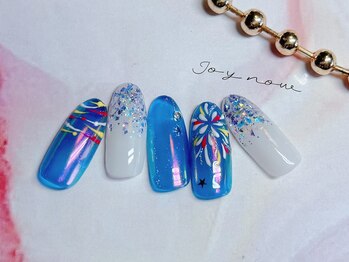 ジョイナウ(joynow)/花火ネイル