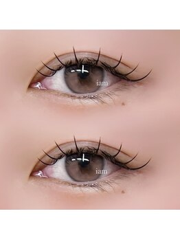 iam 【アイアム】 LEDマツエク/パリジェンヌ/まつげパーマ/【LED】フラットラッシュ100本