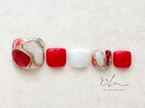 5月フットネイル定額【Spring】