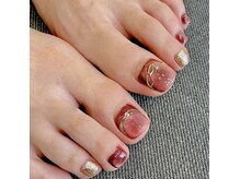 メラネイル(me la nail)の雰囲気（通年フットネイルも人気です。）