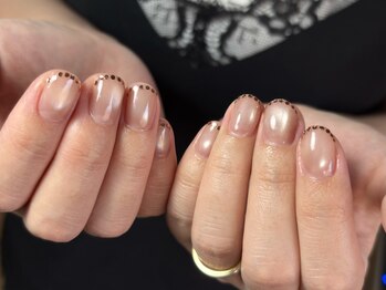 アロンネイル(A’arone nail)の写真/自爪が短くても可愛く映えるデザイン多数あり◎ショートネイルのバランスが1番得意です★