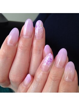 ナナズネイル 西小倉店(NANA's Nail)/ピンクもいいけどラベンダー素敵