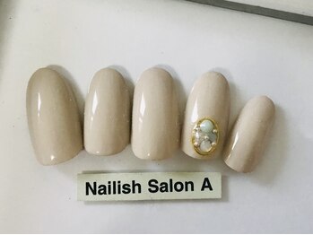 ネイリッシュサロン エー(Nailish Salon A)/シンプルオフィスネイル