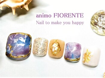 アニモ フィオレンテ せんげん台西口店(animo FIORENTE)/【定額フットネイル】¥9000