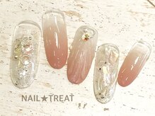 ネイルトリート 茨木駅前店(NAIL TREAT)/夏デザイン！うろこネイル♪