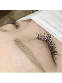 ヴェール アイラッシュ(vert eyelash)/フラットラッシュセーブル120本