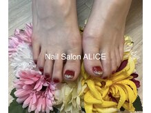 アリス(ALICE)/ワンカラー＋親指アート