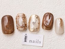 アイネイルズ 渋谷店(I nails)/ブラウンチェック