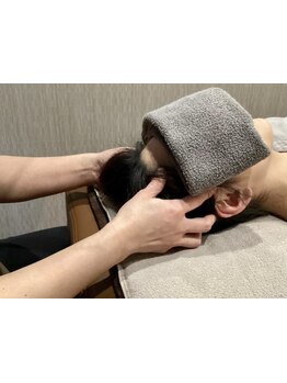 ヘッドスパで癒されたい