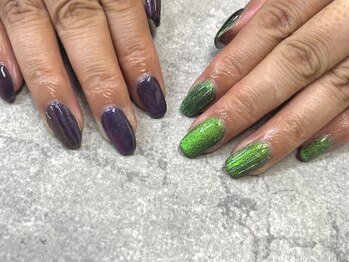 ネイルサロンファストネイルプラス 新宿店(FAST NAIL PLUS)/2024冬ネイル【マグネット】