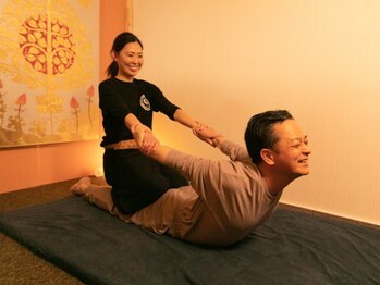 マスターのタイ古式の写真/男性１人でも気軽に立ち寄れる！お仕事帰りや、スポーツ後にも◎心身共にリラックスして明日の活力に♪