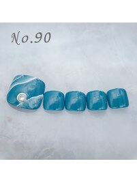 フットネイル：No.90