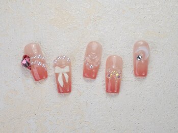 ミスシュガーネイル(MS Sugar Nail)の写真/思わず見惚れる上品スカルプネイル★デザイン豊富！持ち込みもOK♪上品×甘さの絶妙バランスで◎