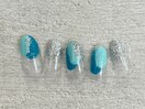 定額Simple Artコース　ブルー