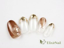 エリクサーネイル 新橋(Elixir Nail)/定額a シンプル/クーポン使用