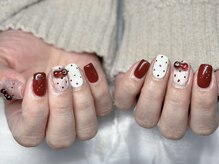 ネイルズバー 新宿店(Nails Bar)/クラシックリボンネイル