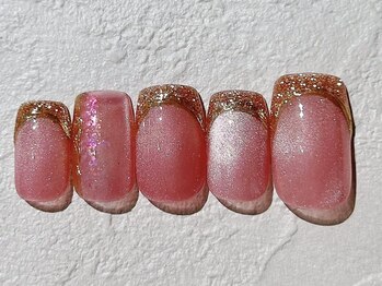 ネイルビート(NAIL BEAT)/ラメフレンチネイル　マグネット