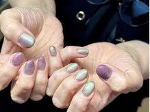 ヌル ネイル 堀江(NURU NAIL HORIE)/個性派クリアカラーマグネット☆