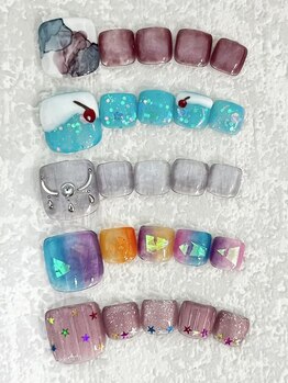 アイラッシュアンドネイルサロン ブエナ(Eyelash＆Nail Salon Buena)の写真/荻窪駅《フットネイル》高技術×丁寧なケアでモチの良さ◎！いつでも美しい足元に♪ワンカラーも大人気！