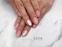 ネイルアトリエルカ(nail atelier LUCA)/W-739 ピンクマグネットネイル