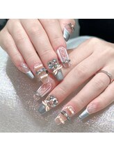 クイーンズビューティーサロン 新宿本店(Queen's beauty salon)/チップ長さだしやり放題