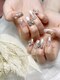 ネイルベベ(Nail bebe)の写真/韓国ネイル,ブランドパーツが豊富★こだわりや予算に合わせて本数が選べるアートが人気♪4本アート￥6800