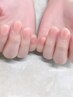 【オフ込】ふんわり可愛いチークネイル ¥9900→